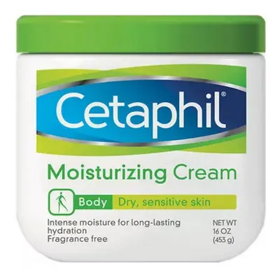 Cetaphil Moisturizing Cream for Dry, Sensitive Skin, Fragrance Free, Non-comedogenic (16 ounce)