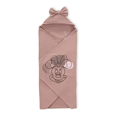 Snuggle N Dream Baby Blanket, Minne Mouse Rose - Soft Cotton Wrapping Blanket for Car Seats, Pus