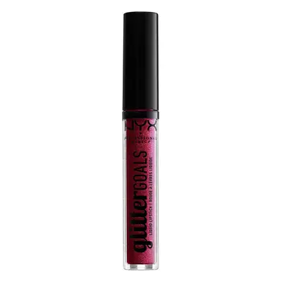 (Bloodstone 05) NYX Professional Make Up Glitter Goals Liquid Lipstick 3ml