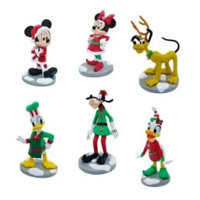 Mickey and Friends Christmas Figurine Playset