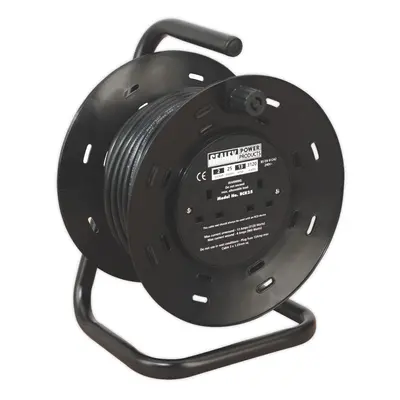 Sealey 25m Cable Reel with Thermal Trip x 230V BCR25