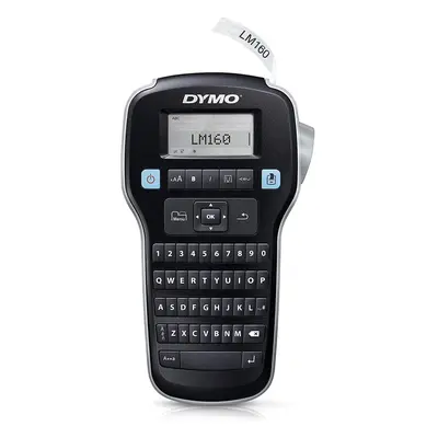 Dymo Label Manager Handheld Label Maker | Portable Label Printer with Qwerty Keyboard, Black/Whi