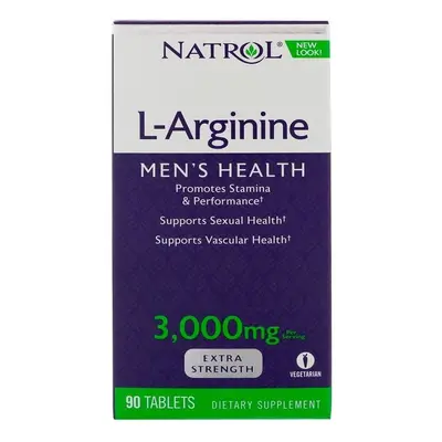 Natrol L-Arginine, 3000mg - tabs