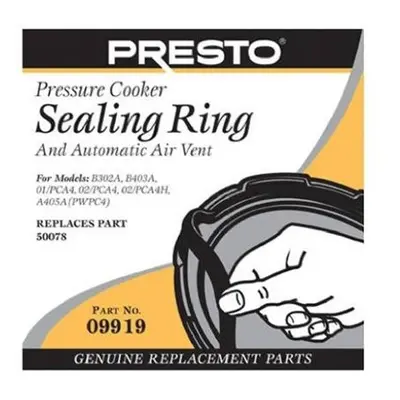 Presto Pressure Cooker Sealing Ring and Automatic Air Vent