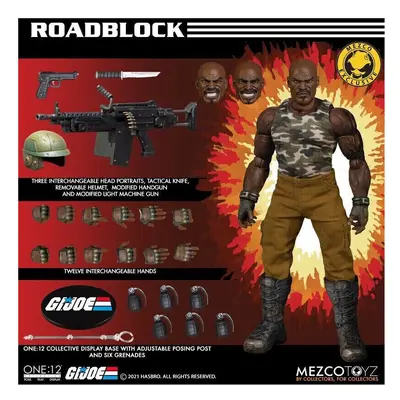 Mezco One: Collective G.I.Joe Roadblock 6" Deluxe Figure Exclusive