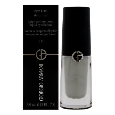 Eye Tint Shimmer Liquid Eyeshadow - 1S Silver by Giorgio Armani for Women - 0.13 oz Eye Shadow