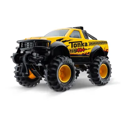 Tonka Steel Classics 4x4 Pickup Truck - Made with Steel & Sturdy Plastic Yellow Toy Construction