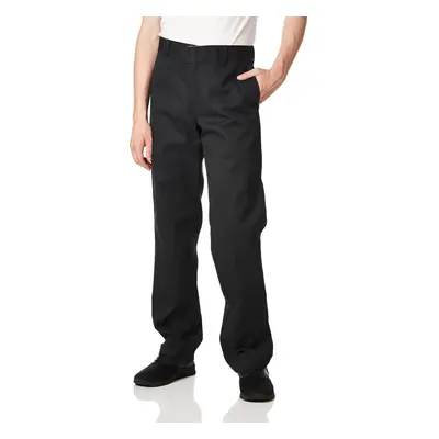 Dickies mens Slim Straight Fit work utility pants Black 40W x 32L US