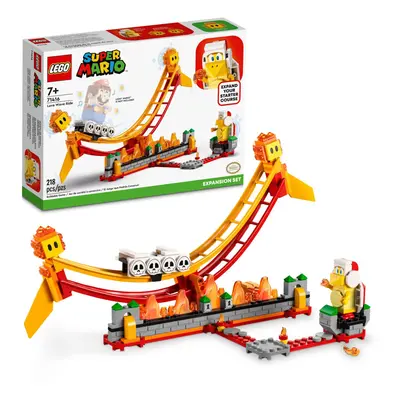 LEGO Super Mario Lava Wave Ride Expansion Set with Fire Bro and