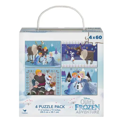 Frozen Puzzles, Pieces, (4-Pack)