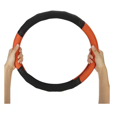 Universal Car Steering Wheel Cover Protector Anti-slip Breathable Leather