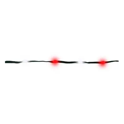 Celebrations 33 ft. LED String Ribbon Light, Red & White - Count