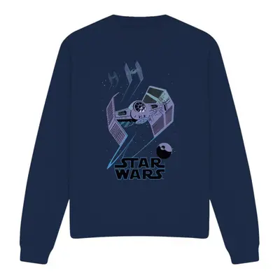 (XL, Navy) Star Wars Unisex Adult Death Star Defenders Sweatshirt