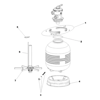 Certikin âO' Ring Lid (CE04080101)