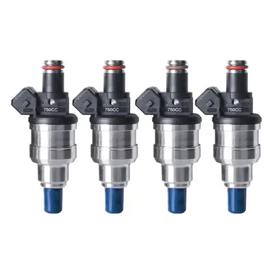 4Pcs New 750Cc Fuel Injector Nozzle for D16 D18 B16 B18 B20 F22 H22 H22A 42LB B D H Series Engin