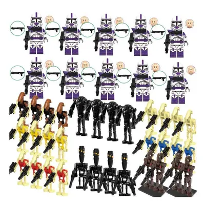 (Style N) Star Wars Clone Troopers Minifigures Gift Fit Lego