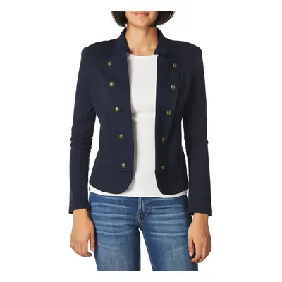 Tommy Hilfiger Women's Casual Band Jacket Fall Fashion Sky CAPT Med