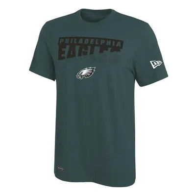 New Era NFL Men's Scoreboard Dri-Tek Short Sleeve Tee, Philadelphia Eagles Small