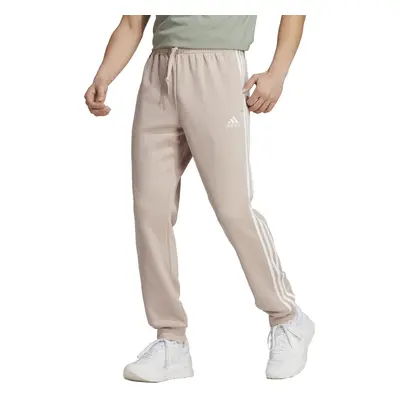 adidas Men's Essentials 3-Stripes French Terry Tapered-Cuff Pants Won