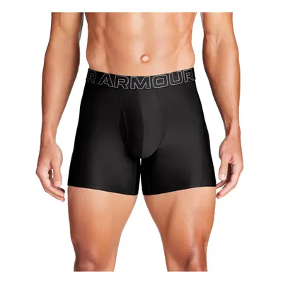 UA Performance Tech Boxerjock 6in 3-Pack Black Solid - Core Pack X