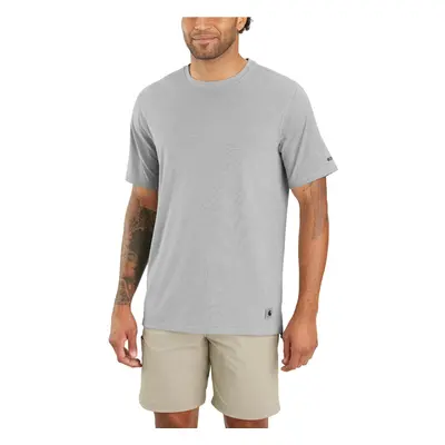 Carhartt Men's LWD Relaxed Fit Short-Sleeve T-Shirt Asphalt Heather