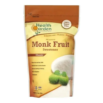 Health Garden Monk Fruit Classic All Natural Sweetener, lbs - Pack of