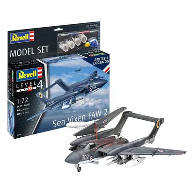 Revell British Legends: Sea Vixen Faw 1:72 Scale Model Kit