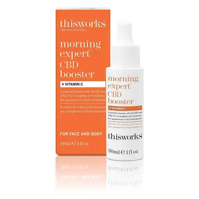 This Works Morning Expert CBD Booster + Vitamin C 30ml,TW030026