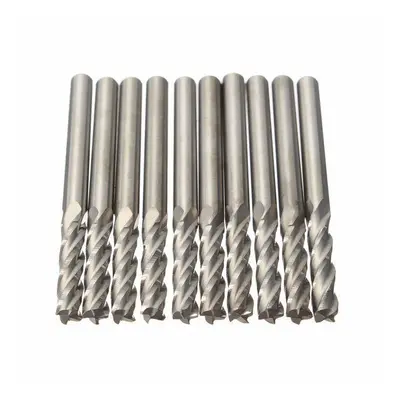 10pcs 3.175mm Shank Carbide Milling Cutter CNC Flute Spiral Bit End Mill CEL 15mm