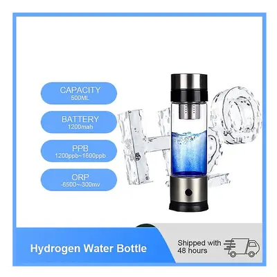 Hydrogen Rich Generator Water Filter Portable Cup Ionizer H2 Pem Alkaline Electrolysis Bottle 50