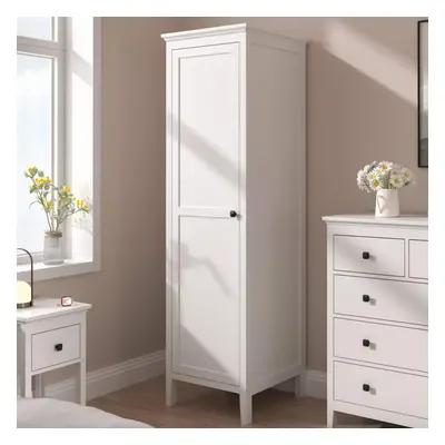 (White - Door) Wardrobe / Door Clothes Organiser MDF Bedroom Furniture