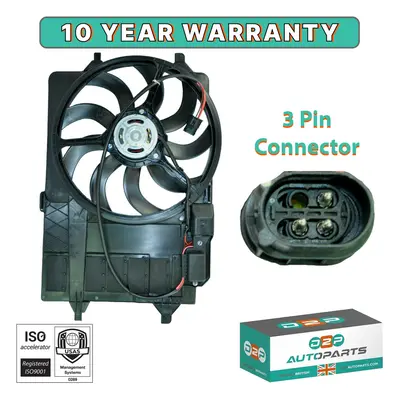 Radiator Cooling Fan for Mini Cooper One Works R50 R53 R52 1.6