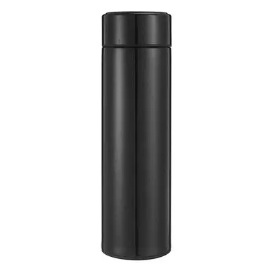 (Red) Car Cup with LED Temperature Display Stainless Steel Insulated Water Bottle Travel Modern 