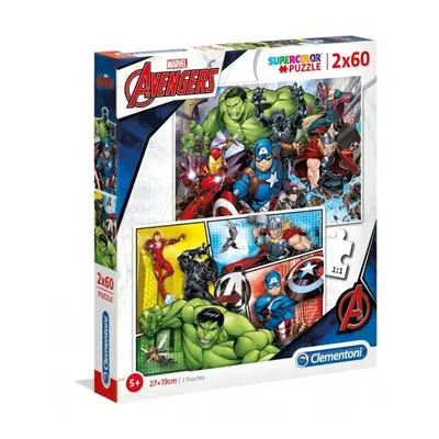 Jigsaw puzzle Marvel Avengers 2x60 pieces