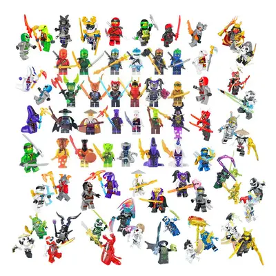 Ninjago 72pcs/set Mini figure Kai Jay Building Blocks Kids Toys