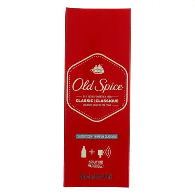 Old Spice Classic Cologne Spray - 4.25 Ounce (Value Pack of 3)