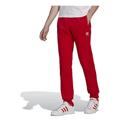 adidas Originals Men's Adicolor Essentials Trefoil Joggers Vivid Red