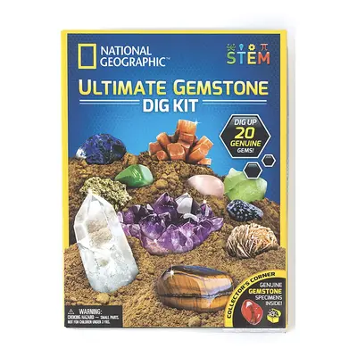 National Geographic Ultimate Gemstone Dig Kit JM80206