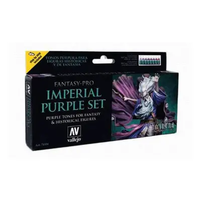 Vallejo VJ74104 Fantasy-Pro Imperial Set Toy Purple