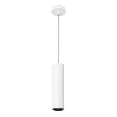 Leds-C4 Pipe - Light Slim Ceiling Pendant White, Black 6.8cm, GU10