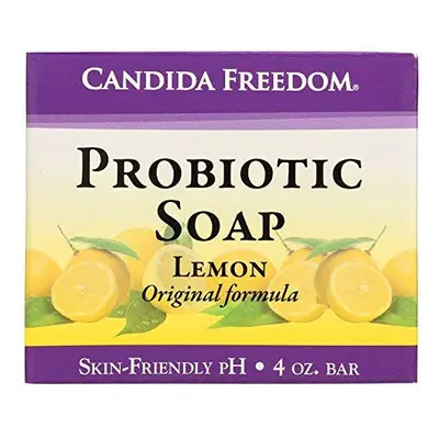 Candida Freedom 100% Natural Probiotic Soap - Anti fungal Soap For Skin Fungus, Jock Itch, Acne,