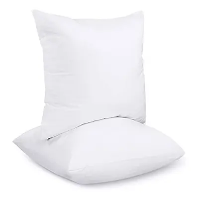 Utopia Bedding Cushion Inner Pads (Pack of 2), x cm (26&quot x 26&quot) Cushion Stuffer Inserts,