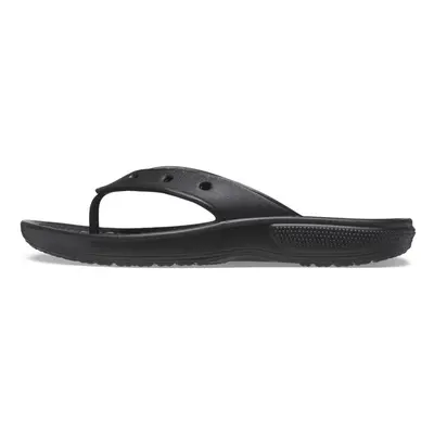 Crocs Unisex Men's and Women's Classic Flip Flops Black Women/14 Men