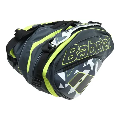 Babolat Pure Aero RHx12 Tennis Bag Grey and Yellow