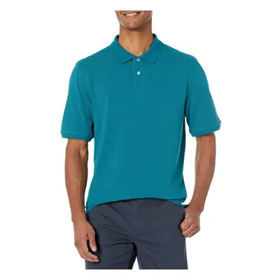 Amazon Essentials Men's Regular-Fit Cotton Pique Polo Shirt (Available