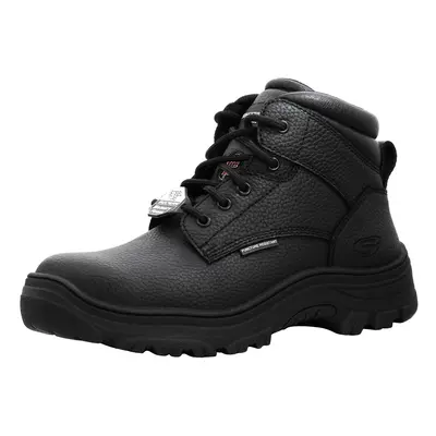 Skechers Mens Burgin-Tarlac Industrial Boot BlackBlack W US