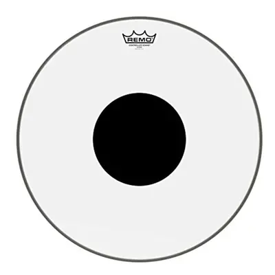 Remo controlled Sound clear Drum Head with Black Dot - Inch