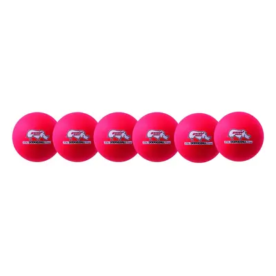 Champion Sports 6"" Neon Red Rhino Skin Low Bounce Dodgeball Set