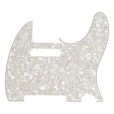 Fender Modern Pickguard Telecaster 8-Hole - Aged White Moto