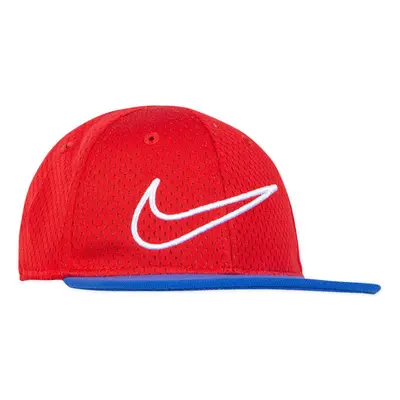 Nike Boy`s Mesh Snapback Hat (Red(6A2789-U10)/White Months)